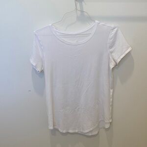 White lululemon Love Tee crewneck t shirt